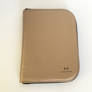 Halston jewelry portfolio travel case